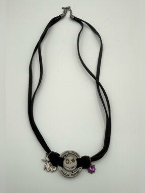 The Nightmare Before Christmas Cord Wrap Choker Necklace